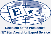2012 Recipient of the President’s 'E' Award for Export Service